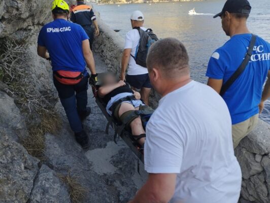 Демерджи и Новый Свет – за выходные «КРЫМ-СПАС» дважды оказывал помощь пострадавшим туристам